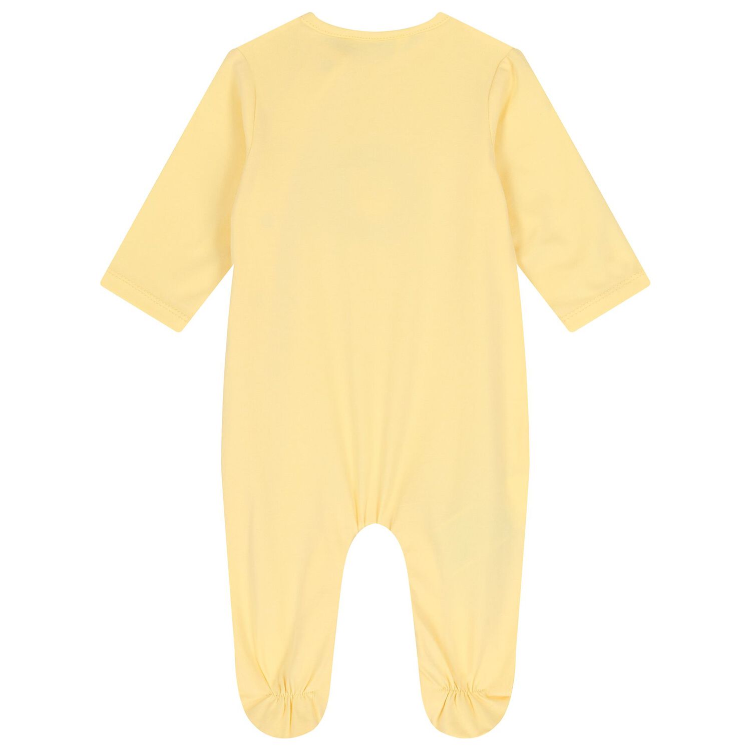 Baby Boys Ivory & Yellow Babygrows ( 2-Pack ), 3, hi-res