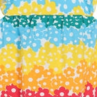 شورت بنات بطبعة الزهور متعدد الألوان, 1, hi-res