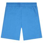 Boys White & Blue Shark Shorts Set, 1, hi-res