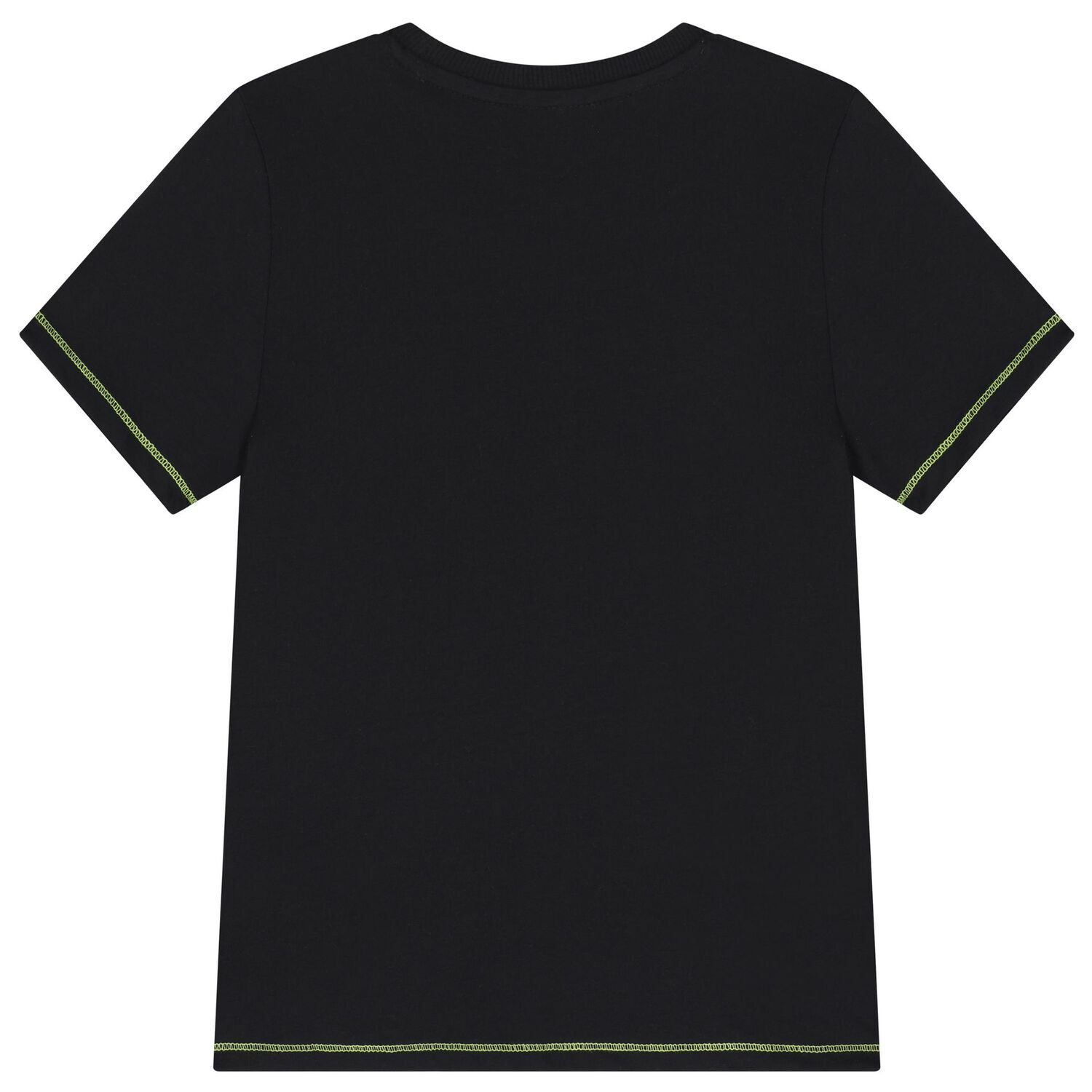 Boys Black Logo T-Shirt, 2, hi-res image number null