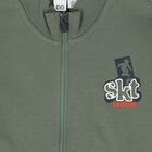 Boys Green & Ivory Skate Tracksuit Set, 1, hi-res