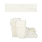 Baby Girls Ivory Headband & Socks Set, 1, hi-res