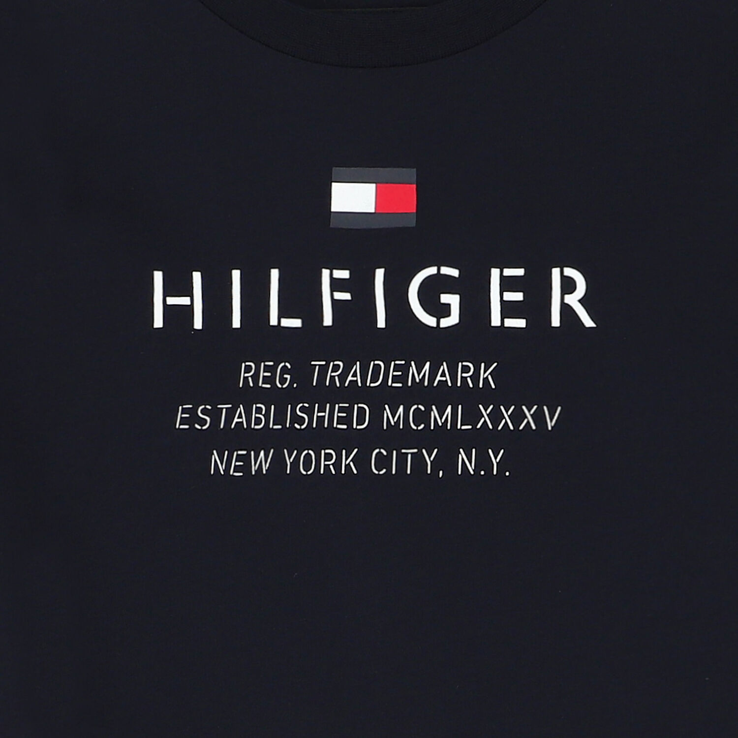 Boys Navy Blue Logo T-Shirt, 1, hi-res