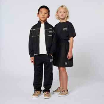 Black Logo Tracksuit