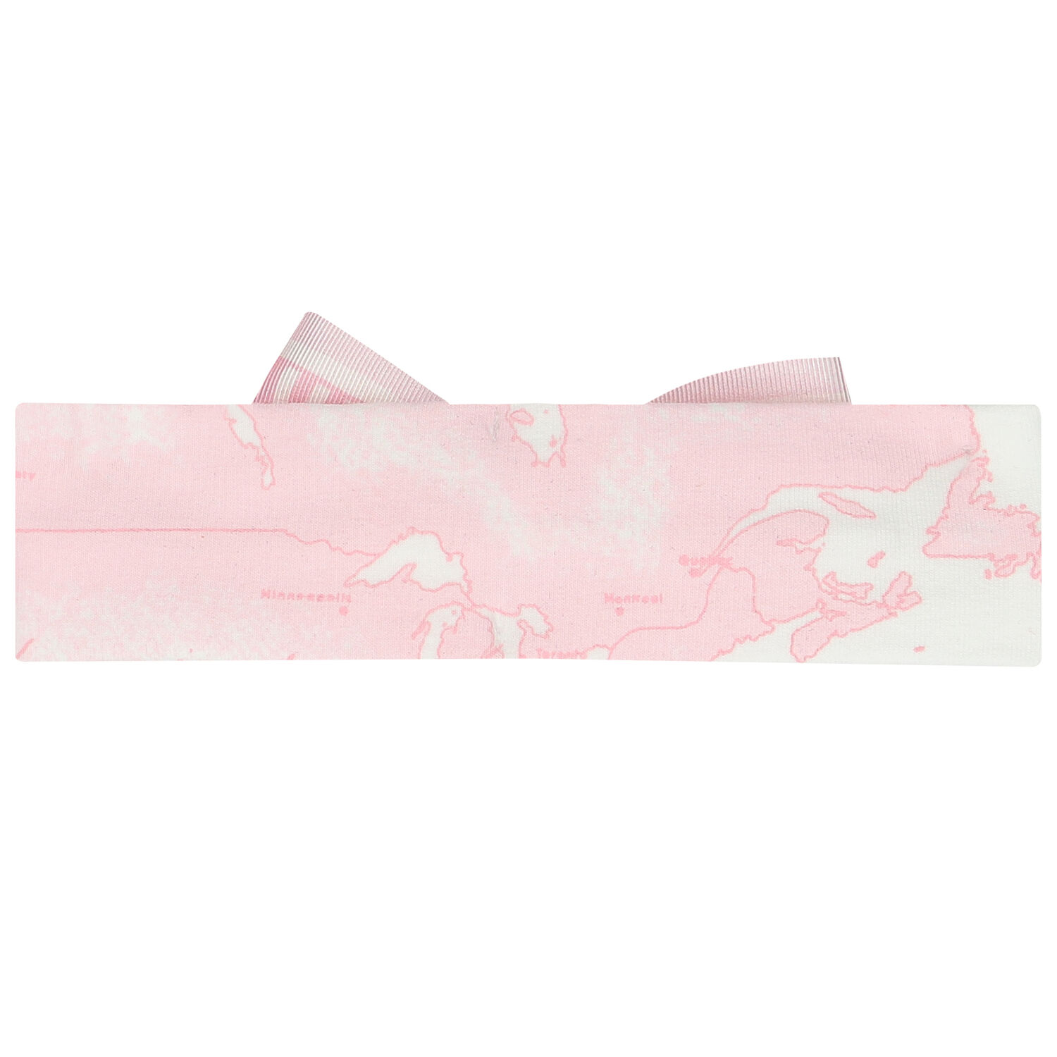 Baby Girls Pink Geo Map Headband, 1, hi-res