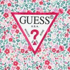 Girls Green & Pink Floral Logo T-Shirt, 4, hi-res