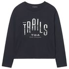 توب اولاد باكمام طويله باللون الاسود , 1, hi-res