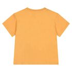 Younger Boys Orange Hippo T-Shirt, 3, hi-res