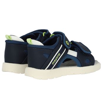 Younger Boys Navy Blue Sandals