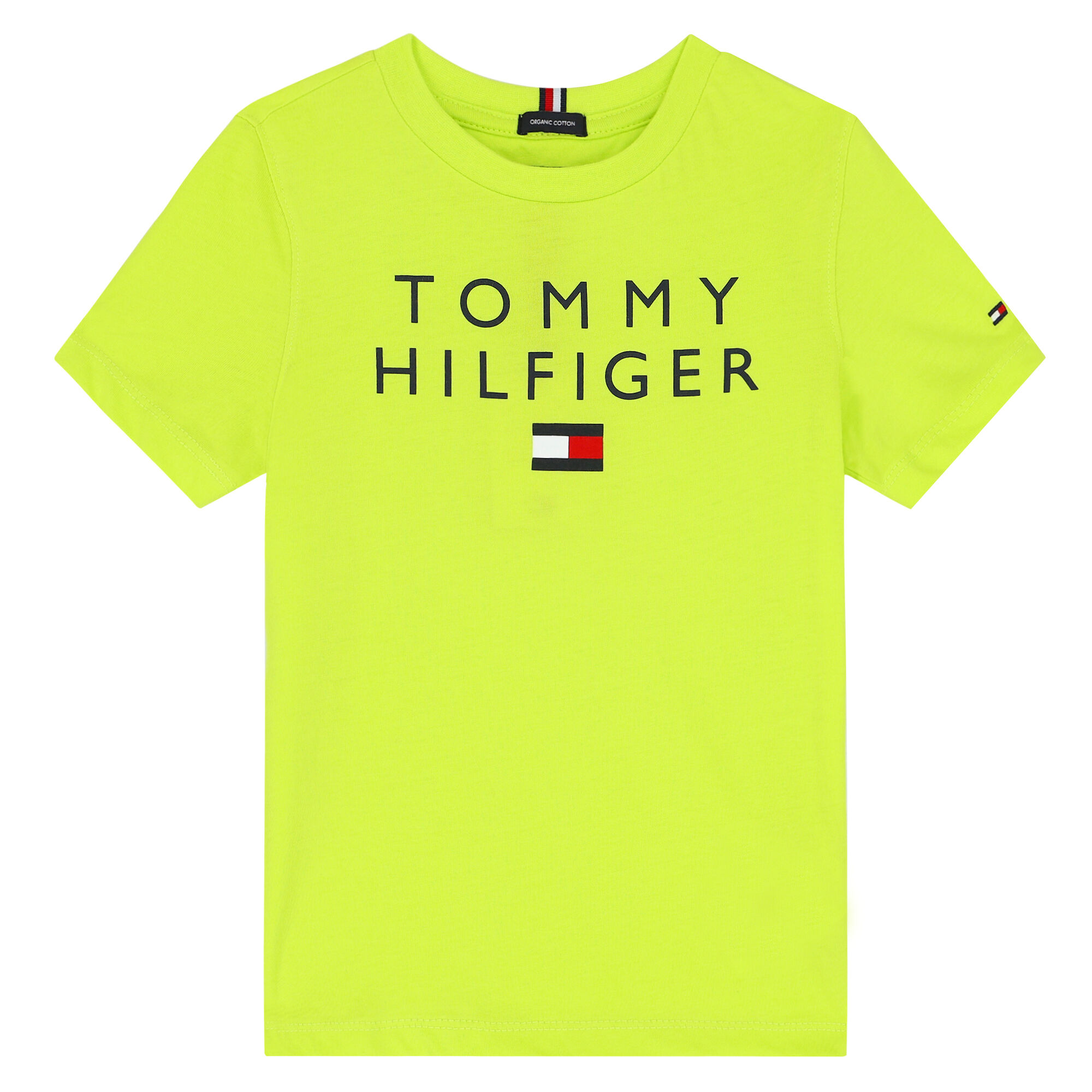 Tommy neon t shirt discount