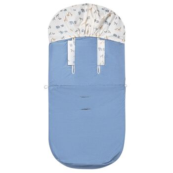 Baby Boys Blue Logo Nest