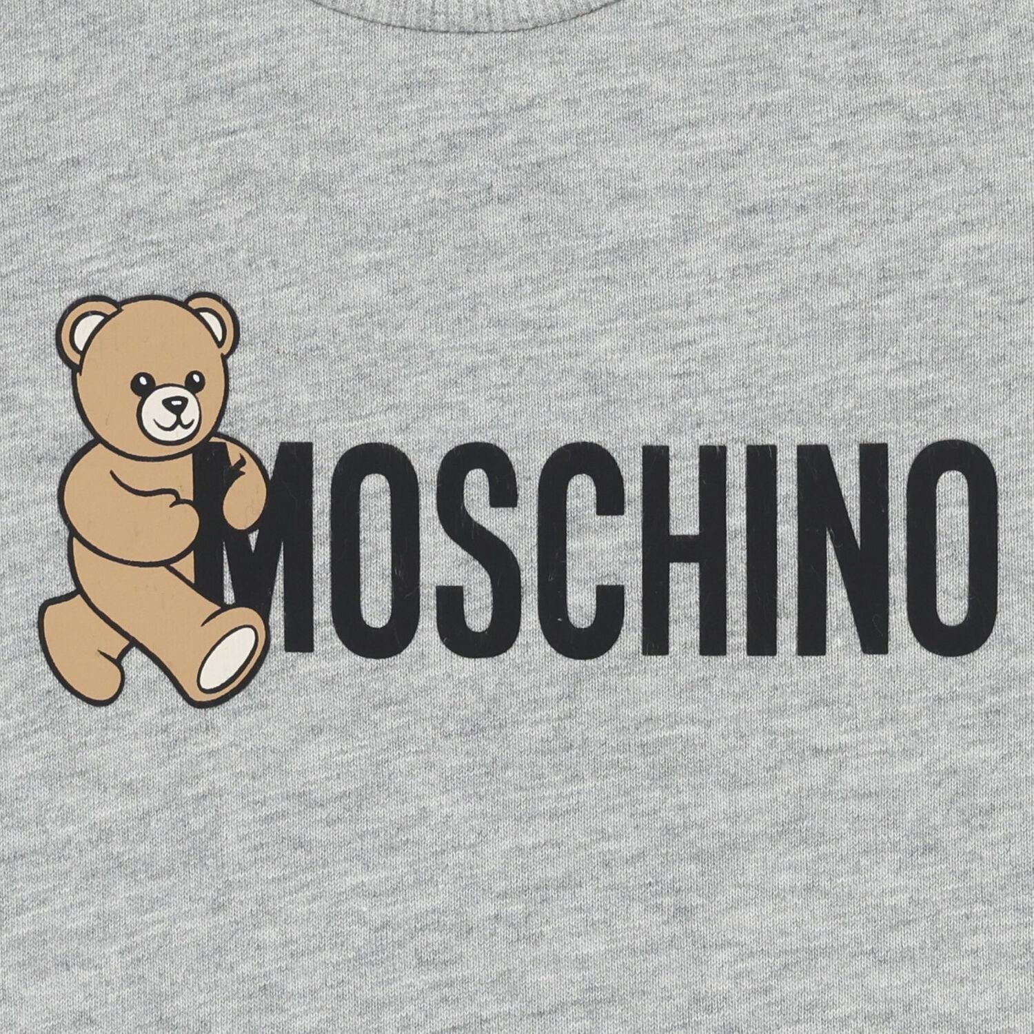 Younger Grey Teddy Bear Logo T-Shirt, 3, hi-res