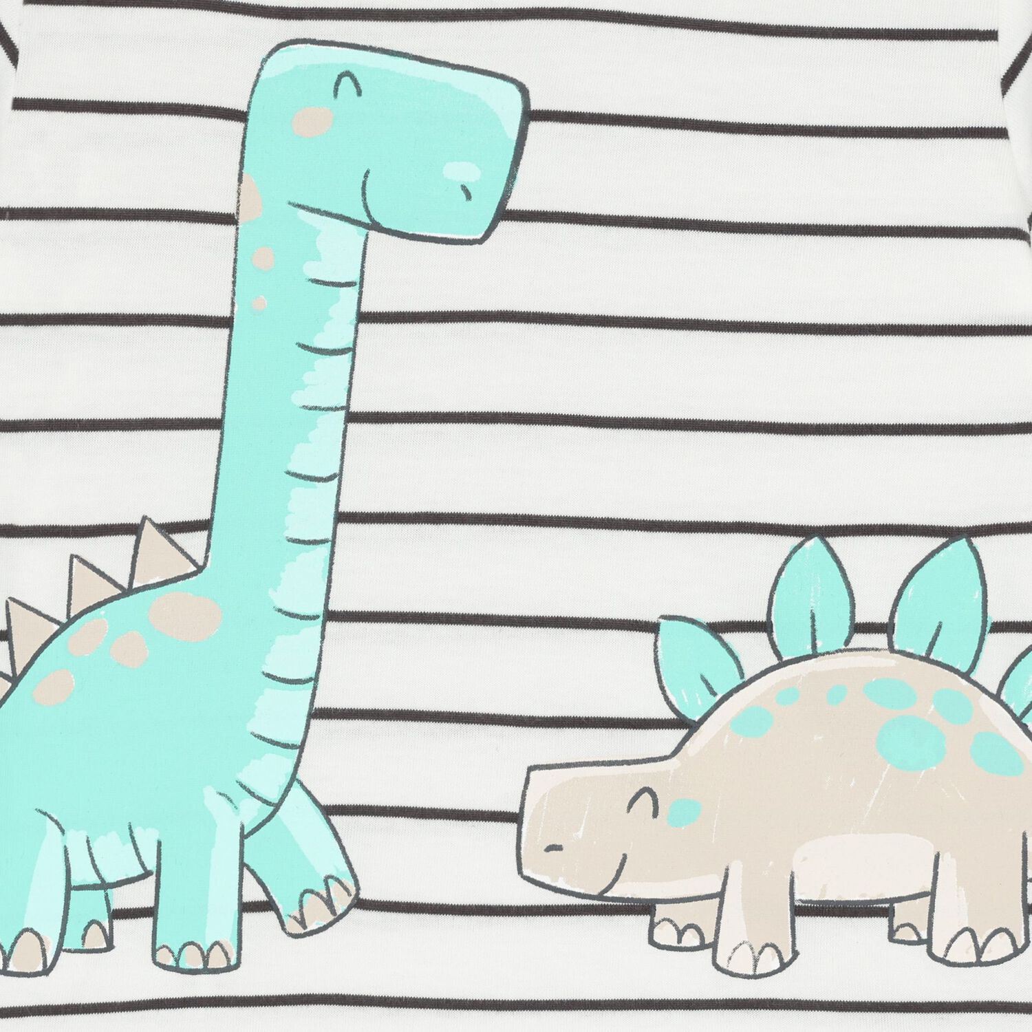 تيشيرت أولاد بطبعة ديناضور باللون العاجي , 3, hi-res