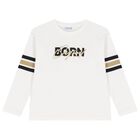 Boys White, Beige & Grey Tracksuit Set ( 3 Piece ), 3, hi-res