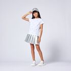 Girls Silver Choupette Cap, 1, hi-res