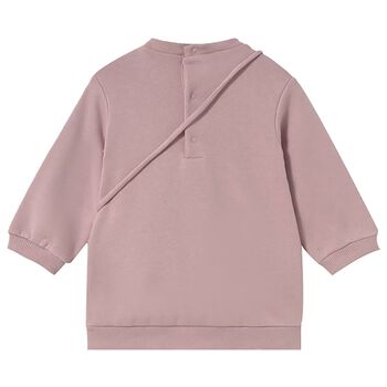 مجموعة فستان وردي للفتيات الصغيرات