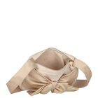 حقيبة يد للبنات بفيونكة باللون الذهبي , 1, hi-res