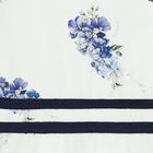 فستان بنات بطبعة الزهور باللون الأبيض والبنفسجي, 2, hi-res