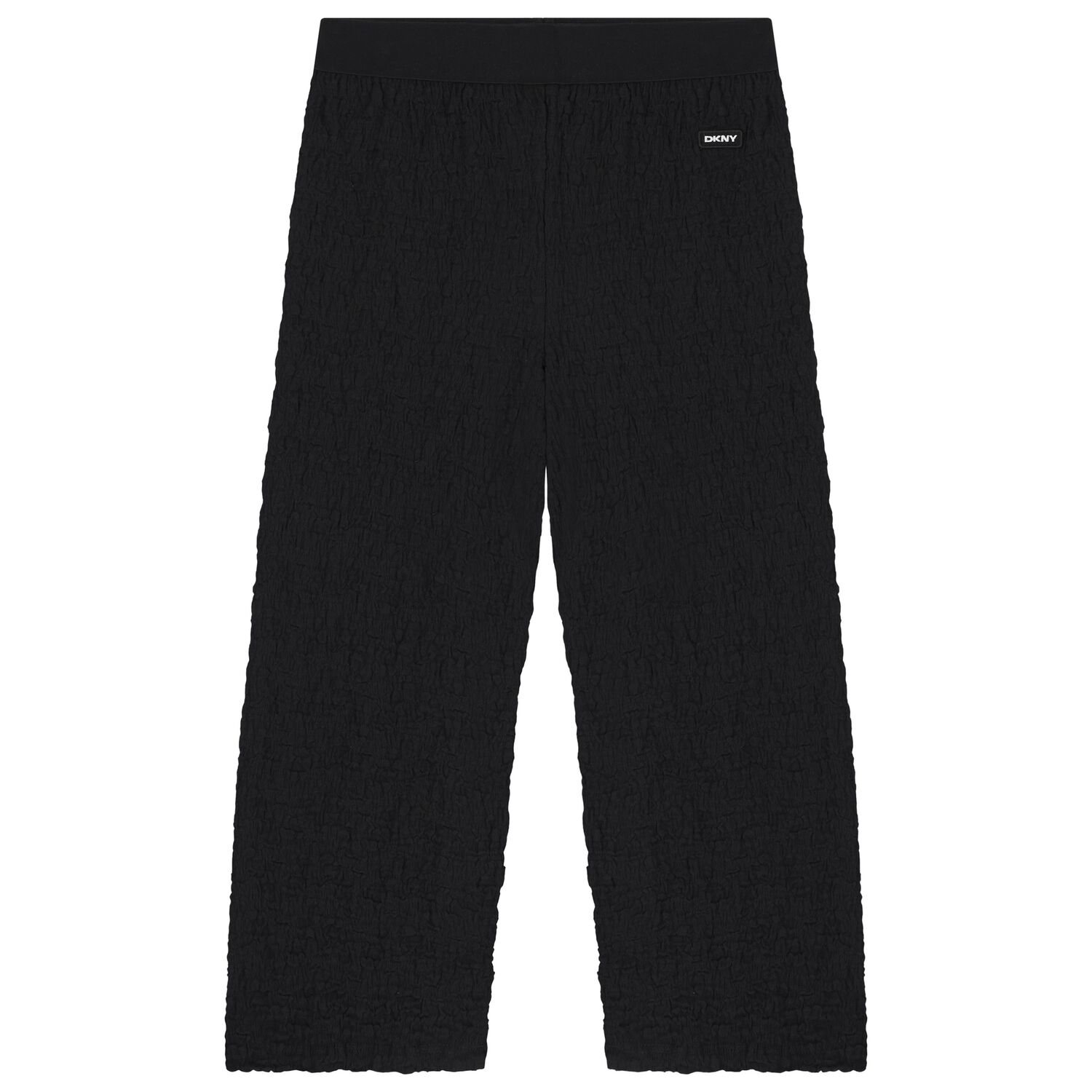 بنطلون بنات بالشعار باللون الأسود, 1, hi-res image number null