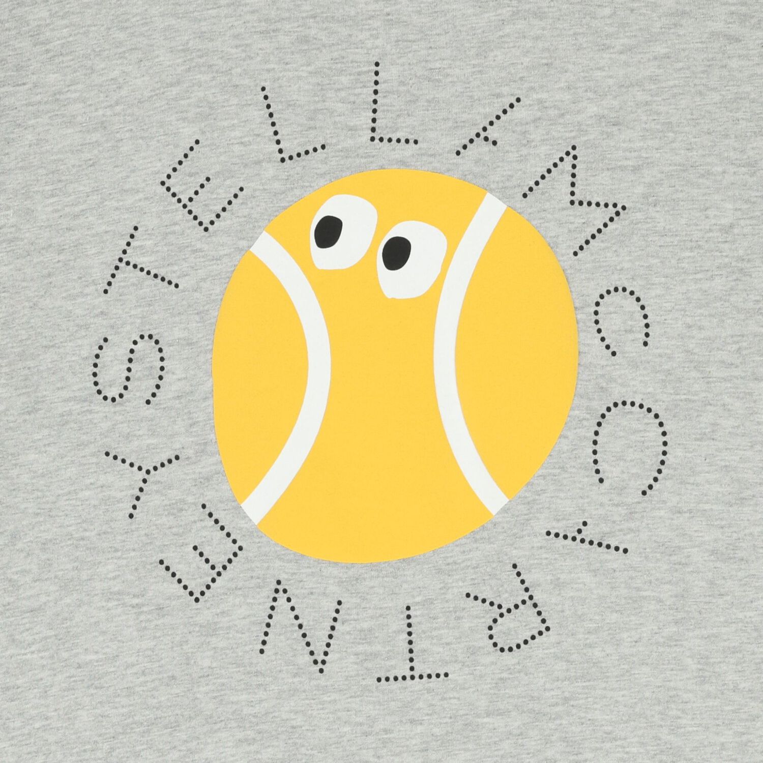 تيشيرت باللون الرمادي بشعار للأولاد, 1, hi-res