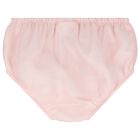 Baby Girls Pink Bow Dress Set, 1, hi-res