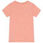 Girls White & Pink Logo T-Shirts ( 2-Pack ), 1, hi-res