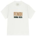 قميص أبيض بشعار, 1, hi-res