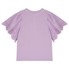 Girls Purple Logo T-Shirt, 2, hi-res