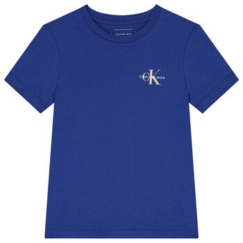 Boys Blue Logo T-Shirt