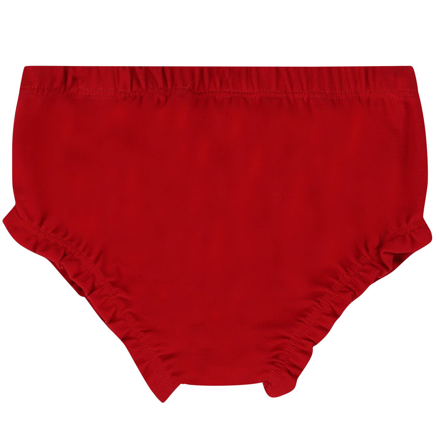 طقم فستان بنات بالشعار باللون الأحمر, 1, hi-res