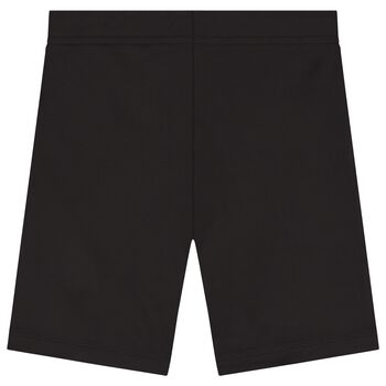 Black Logo Softskin Cycling Shorts