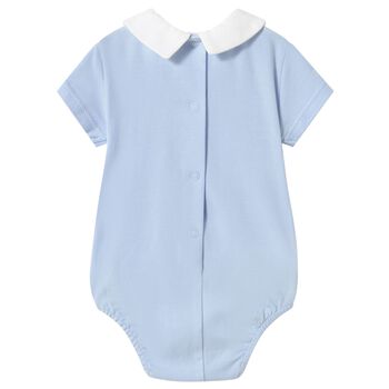 Baby Boys Blue Bodysuit