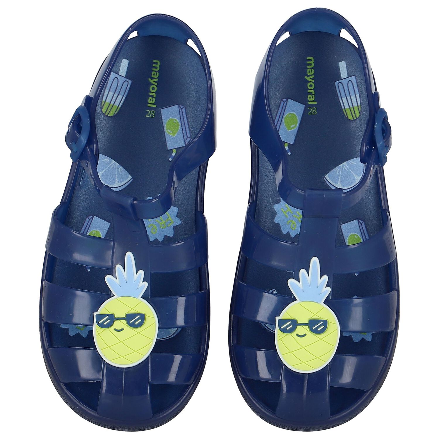 صندب بنات جيلي باللون الكحلي, 2, hi-res