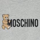 Grey Teddy Bear Logo Sweatshirt, 7, hi-res