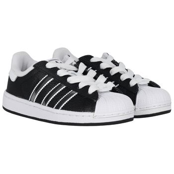 Black Superstar Trainers