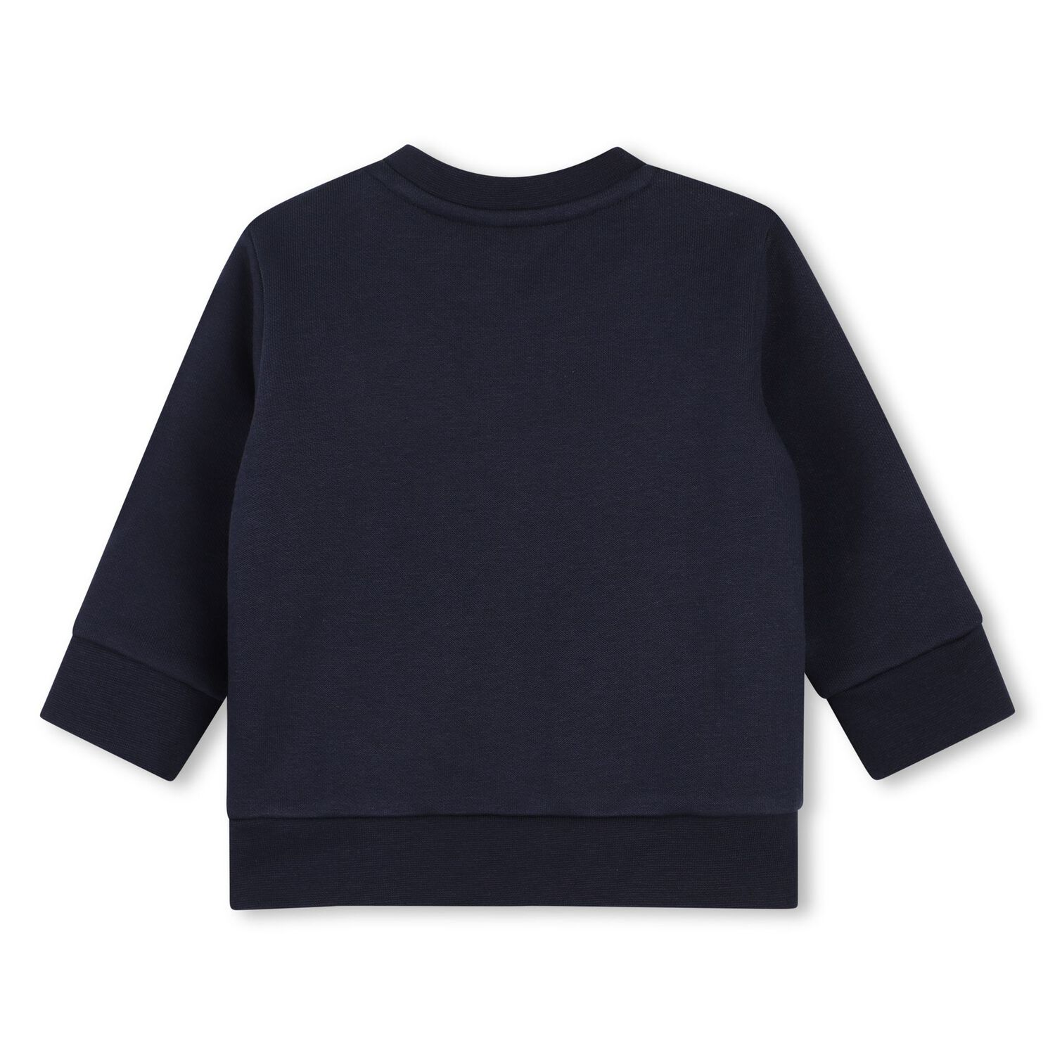 Younger Boys Navy Blue Logo Sweatshirt, 2, hi-res