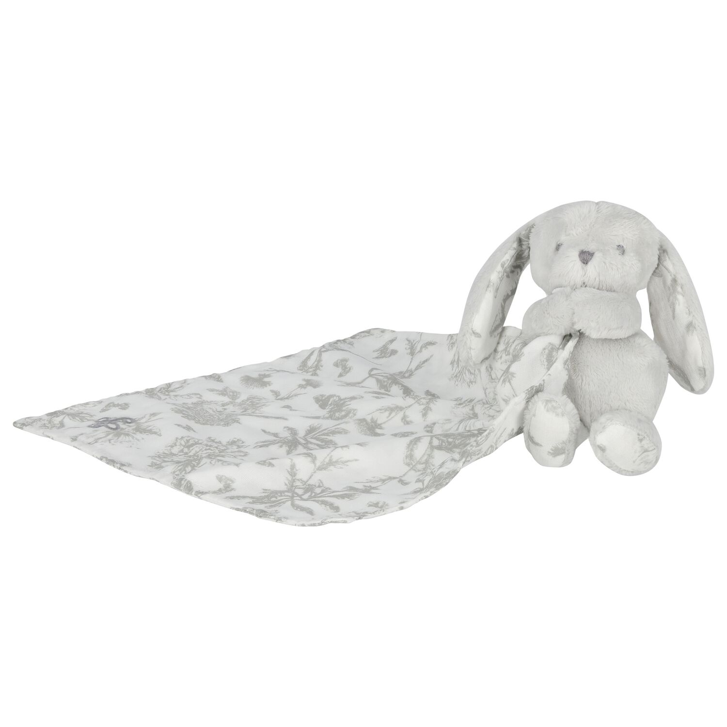 Grey Rabbit Baby Comforter, 1, hi-res