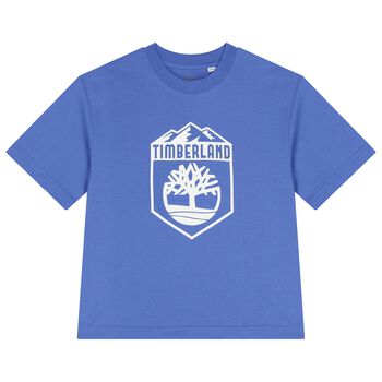 Boys Blue Logo T-Shirt