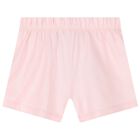 Girls White & Pink Logo Pyjamas, 1, hi-res