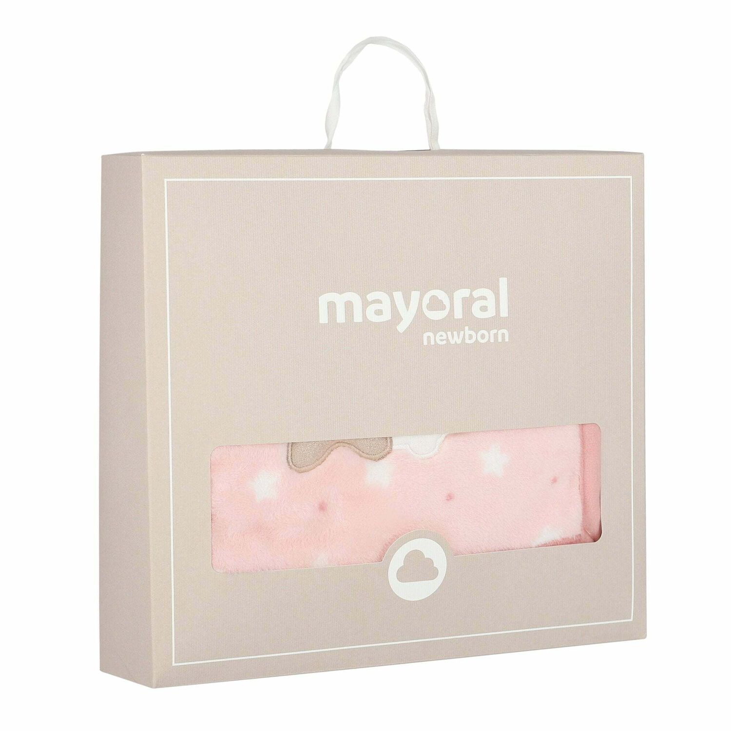 Baby Girls Pink Cat Blanket, 1, hi-res image number null