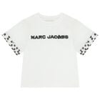 Girls White Logo Floral T-Shirt, 1, hi-res