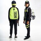 بنطلون رياضى بالشعار باللون الاسود للاولاد, 1, hi-res