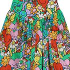 تنوره بنات بطبعه الارض والاصدقاء متعدده الالوان , 1, hi-res