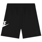 Black Logo Shorts, 1, hi-res
