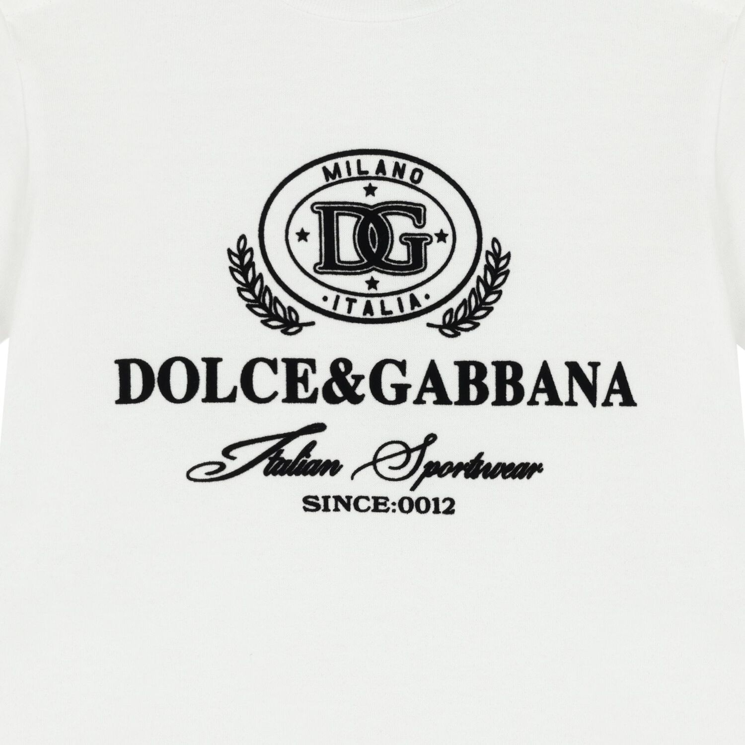 Baby Boys White Logo T-Shirt, 1, hi-res