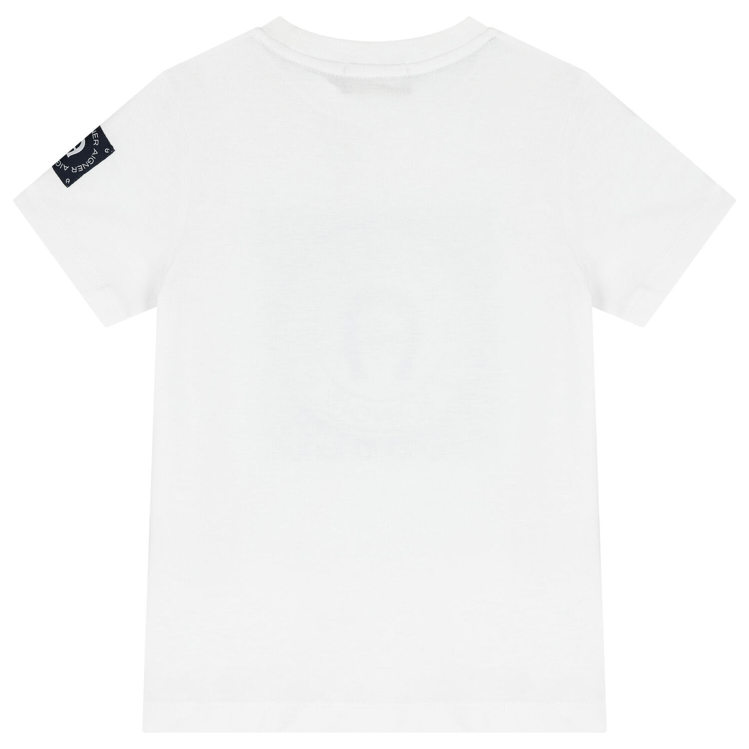 Boys White Logo T-Shirt, 3, hi-res image number null