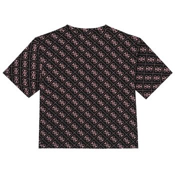Girls Black Logo T-Shirt