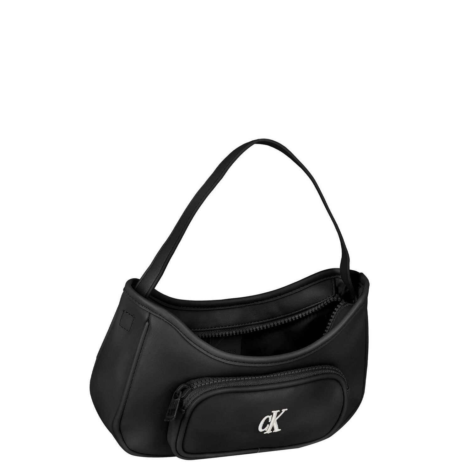 حقيبة يد جلد للبنات باللون الأسود , 1, hi-res