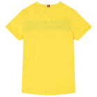 Boys Yellow Logo T-Shirt, 3, hi-res