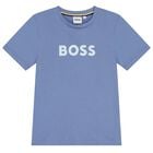 Boys Blue Logo T-Shirt, 5, hi-res